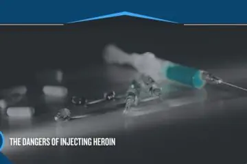 injecting heroin