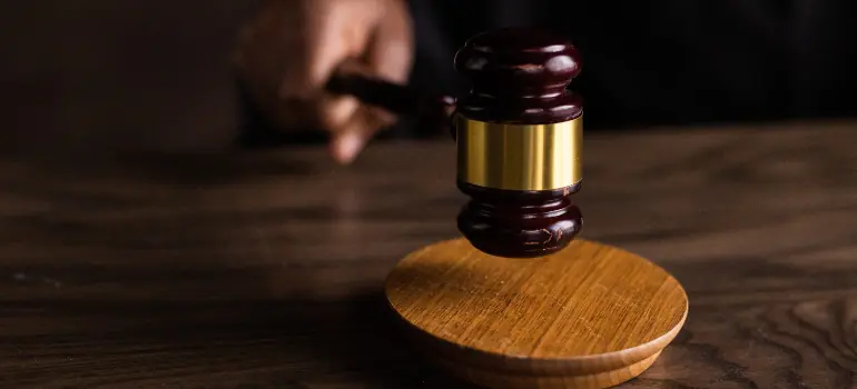 a court gavel